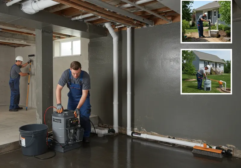 Basement Waterproofing and Flood Prevention process in Burnt Store Marina, FL